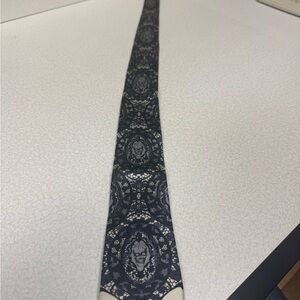 Alexander McQueen Black Tie Accessories